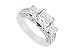 Search : Diamond Engagement Ring : Platinum - 1.50 CT Diamonds