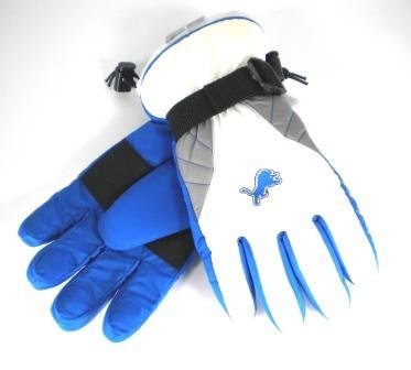 Detroit Lions Reebok Sideline Padded Glove - Size Medium
