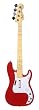 PS3 Rock Band Wireless Fender Precision Bass - Hot Rod Red