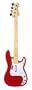 PS3 Rock Band Wireless Fender Precision Bass - Hot Rod Red