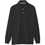 SOWA(ソーワ) 長袖制電ポロシャツ ブラック Mサイズ 50540