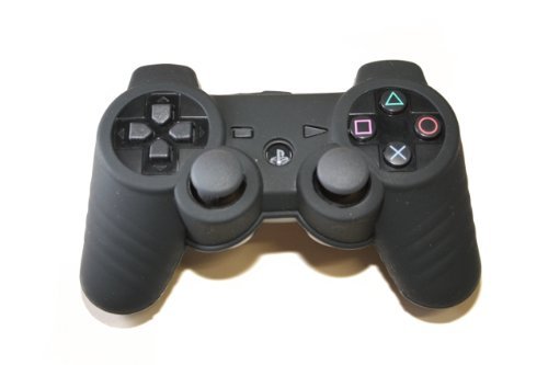 Black Silicone Skin for PS3 Controller