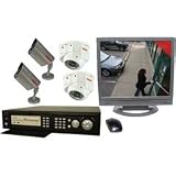 Mace 17 Color LCD 4-Channel Observation System With 160GB HD DVR And 4 Cameras