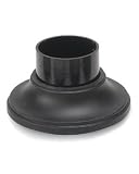 Adjusta-Post Everstone Outdoor Pier Base, Black #SPB-BK