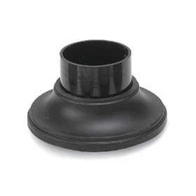 Adjusta-Post Everstone Outdoor Pier Base, Black #SPB-BK