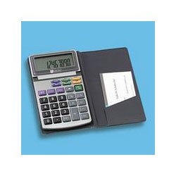 UNV15995 - 15995 Handheld Business Calculator with Wallet Case, 10-Digit Display (UNV15995)