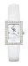 Colorado Rockies Ladies Allure Watch White Leather Strap