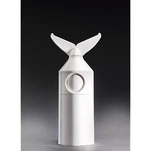 Unicorn Nantucket FinBack Salt Mill, White