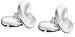 SEVEN (London) Sterling Silver MA1793 Mens Double Bean Cufflink