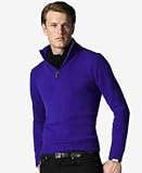 Polo Ralph Lauren Zip-Up Mock Turtleneck Sweater