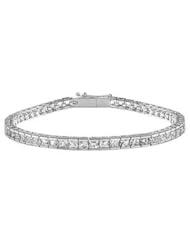 Diamond Tennis Bracelet 18K White Gold 3.50 CT Diamonds