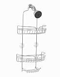 Zenith Manhattan Over The Shower Head Shower Caddy, Stainless Steel