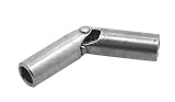 S/S 303 Single Mini Universal Joint 9/32 OD, .188 B, 1-3/8 Length Max Torque 64 Oz/In
