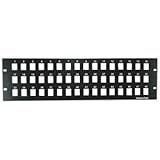 InstallerParts 4U 19" 48port Blank Panel for Keystone Jack