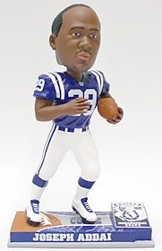 Indianapolis Colts Joseph Addai Forever Collectibles On Field Bobble Head