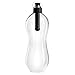 Bobble BPA Free Water Bottle, Carry Cap, Black, 34oz