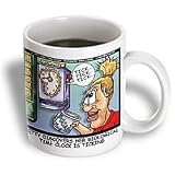 Biological Time Clock Ticking - 15oz Mug by 3dRose LLC
