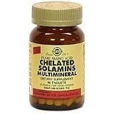 Solgar - Chelated Solamins Multimineral, 180 tablets