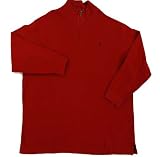 Polo by Ralph Lauren Big & Tall Holiday Fashion French Rib Half-Zip Pullover