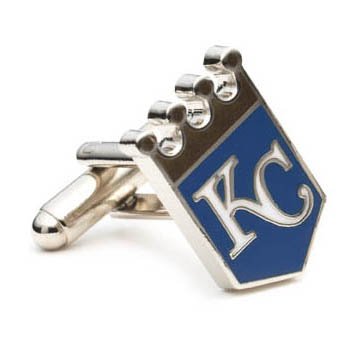 Kansas City Royals Cufflinks/Stainless Steel