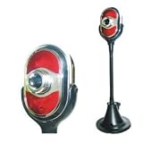 Slim 1.3 MP Computer Network Camera Webcam Red