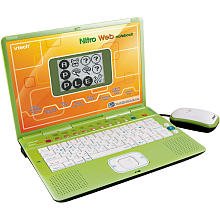 VTech Grade School Learning Nitro Web Notebook - Neon Green by VTech