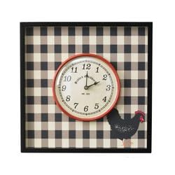 Pecking Order Kitchen Wall Clock