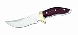 Kalinga Pro, Rosewood Handle, Plain, Leather Sheath by Buck