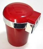 RED LED LIGHT TRAVEL CAR CIGARETTE ASH TRAY ASHTRAY