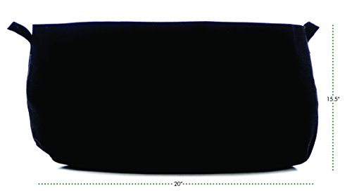 Milliard Durable Aeration Plant Grow Bag/Fabric Plant Bag with Sturdy Handles - 20 Gallon