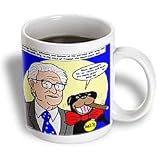 Rich Diesslins Funny General - Editorial Cartoons - George Soros and Triumph the Insult Comic Dog - Mugs