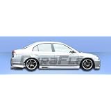 2001-2005 Honda Civic 4dr Spyder Sideskirts by DuraFlex