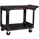 Rubbermaid #4525-88-BLA FLT Shelf Utility Cart