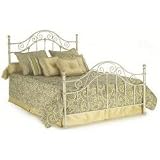 Fashion Bed Group Kensington Full Bed with Frame, Golden Crème