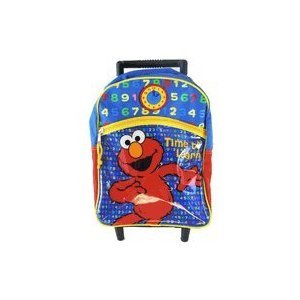 Sesame Street Elmo Rolling Backpack