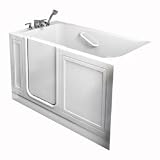 American Standard Walk-In Baths 3051.110.ALW 30 X 51 Walk-In Bath, Air Spa System, Left Side Drain