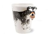 Schnauzer Handmade Coffee Mug (10cm x 8cm)