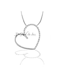Simple Heart Shape Pendant Necklace