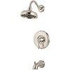 Pfister 808M0BK Marielle Single-Handle Tub and Shower Faucet, Brushed Nickel
