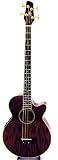 JB Player JBEAB3600 Black Acoustic-Electric Bass Guitar