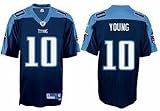 Vince Young Reebok NFL Navy Premier Tennessee Titans Jersey - XX-Large