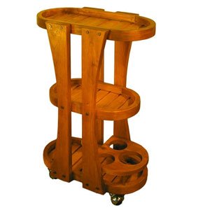 Terrace Mates Ocala Drink Trolley Cart