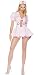 Sponge Bath Betty Candy Striper Nurse Sexy Adult Costume Halloween Wear - Size XL, Dress Size 16-18