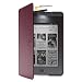 Elektronik : Amazon Kindle Touch Lederhülle mit Leseleuchte, Violett