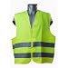 Warnschutzweste, Warnweste, Pannenweste, Farbe: leuchtgelb, Gr��e: universal