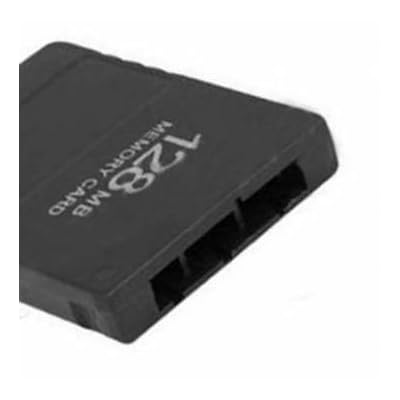 Generic 128MB Memory Card For Playstation 2 PS2 Black