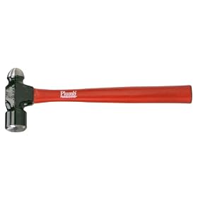 Plumb Hickory Ball Pein Hammer - 8 ounce by Cooper Hand Tools