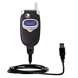 Classic Straight USB Cable for the Motorola E550 with Power Hot Sync and Charge capabilities - Gomadic Brand w/ TipExchange Technology