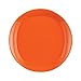 Rachael Ray Dinnerware Round and Square 16-Piece Stoneware Dinnerware Set, Orange