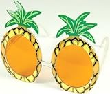 NEW PINEAPPLE GLASSES TROPICAL BEACH PARTY FANCY DRESS [Toy]